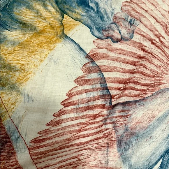 HERMÈS LES AILES DE PEGASE CASHMERE SILK 100 - Picture 4 of 10